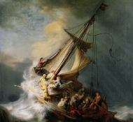 Christus im Sturm - Rembrandt