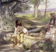 Christus und Samariterin - Siemiradzki