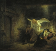 Traum von Sankt Josef - Rembrandt