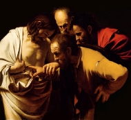 Ungläubigkeit von Sankt Thomas - Caravaggio