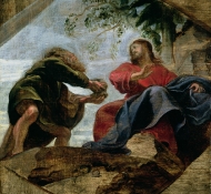 Versuchung Christi - Rubens